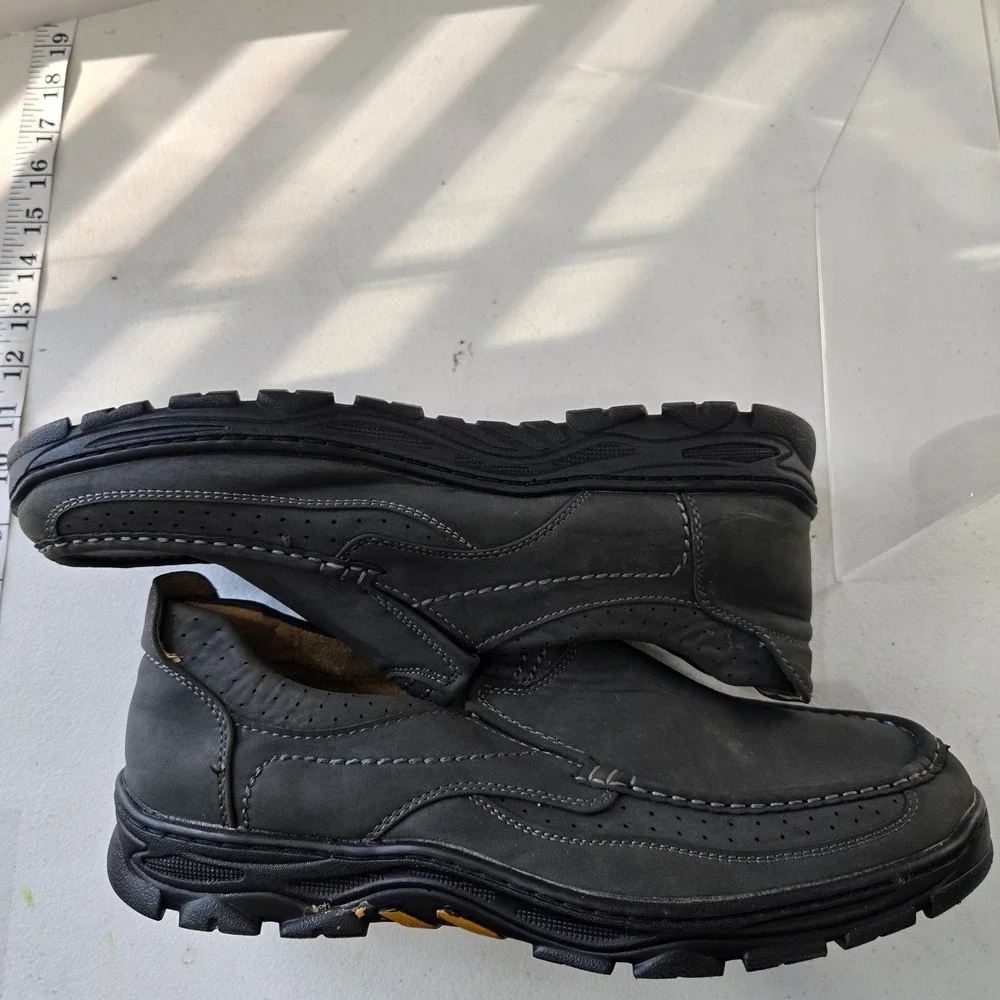XRAY Ultimate Comfort Mens Black Slip On Loafers Shoes XRW1082 Size 13 EUR 46